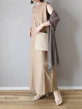 「apres（アプレ）のアイテム」を使った、ｐａｎａさん（レディース・162cm）の夏コーディネート