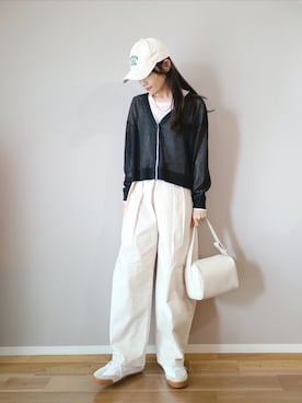 「Aunely（オーネリー）のアイテム」を使った、ｐａｎａさん（レディース・162cm）の春コーディネート