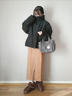 「アイテム（キーケース/キーアクセサリー）」を使った、ｐａｎａさん（レディース・162cm）の秋コーディネート