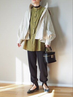 「Ciena」｜「アイテム（ジャケット/アウター）」を使った、ｐａｎａさん（レディース・162cm）の冬コーディネート