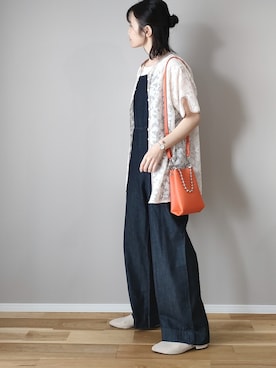 「SKAGEN(スカーゲン)のアイテム(ブレスレット)」を使った、panaさん(レディース・162cm)の夏コーディネート