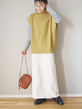 「byあしながおじさん」｜ｐａｎａさん（レディース・162cm）の春コーディネート