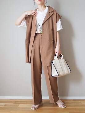 ｐａｎａさん（レディース・162cm）の夏コーディネート