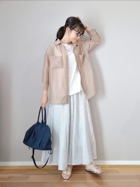 「ikka（イッカ）のアイテム」を使った、ｐａｎａさん（レディース・162cm）の夏コーディネート