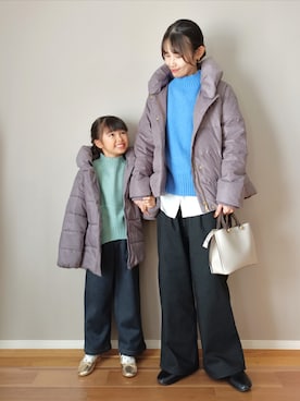 「アイテム（バレエシューズ）」を使った、ｐａｎａさん（レディース・162cm）の冬コーディネート