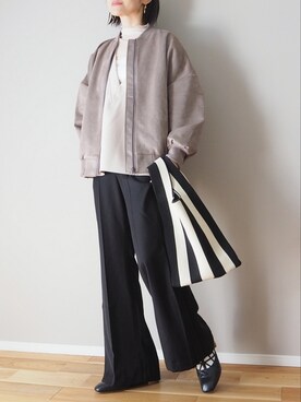 「birthdayroom」｜「アイテム（ジャケット/アウター）」を使った、ｐａｎａさん（レディース・162cm）の冬コーディネート