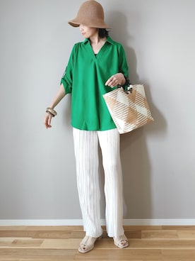 ｐａｎａさん（レディース・162cm）の春コーディネート