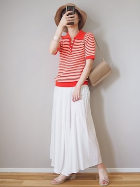 「ホーダー」｜ｐａｎａさん（レディース・162cm）の夏コーディネート
