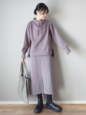 「ikka（イッカ）のアイテム」を使った、ｐａｎａさん（レディース・162cm）の秋コーディネート