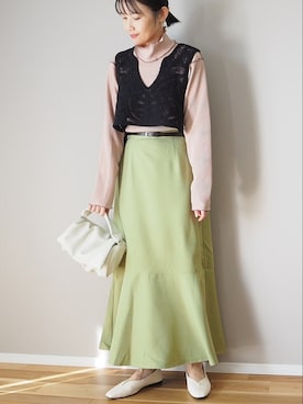 ｐａｎａさん（レディース・162cm）の春コーディネート