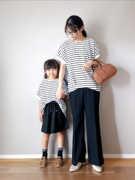 「アイテム（アナログ腕時計）」を使った、ｐａｎａさん（レディース・162cm）の夏コーディネート