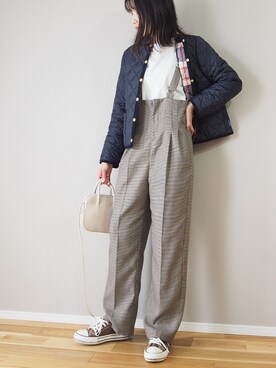 「VACANCY（ヴァカンシー）のアイテム（アクセサリー）」を使った、ｐａｎａさん（レディース・162cm）の秋コーディネート