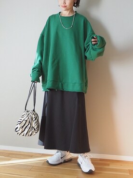 「ラブユ.」｜ｐａｎａさん（レディース・162cm）の秋コーディネート