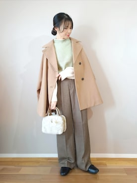 「ikka（イッカ）のアイテム」を使った、ｐａｎａさん（レディース・162cm）の冬コーディネート