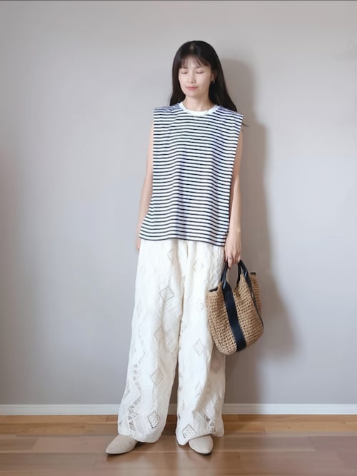 【新品】Rene　膝丈パンツ 楽らく膝出しパンツ - 婦人ボトムス専門メーカー ナツメダ