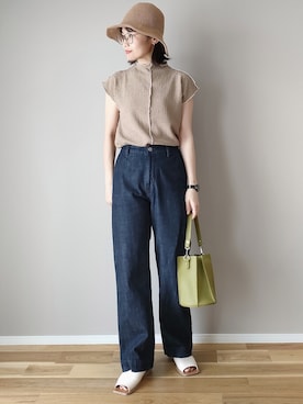 「LUANA（ルアナ）のアイテム」を使った、ｐａｎａさん（レディース・162cm）の春コーディネート