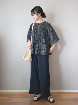 「ikka（イッカ）のアイテム」を使った、ｐａｎａさん（レディース・162cm）の夏コーディネート