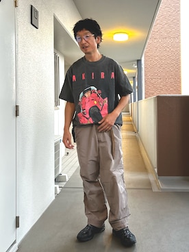 「アメカジコーデ」｜yosukeさん（メンズ・168cm）の夏コーディネート