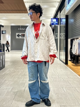 「Lui's（ルイス）のアイテム」を使った、yosukeさん（メンズ・168cm）の秋コーディネート