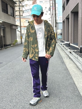 「Needles（ニードルス）のアイテム（パンツ）」を使った、yosukeさん（メンズ・168cm）の春コーディネート