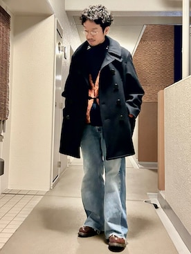 「RED WING（レッドウィング）のアイテム」を使った、yosukeさん（メンズ・168cm）の冬コーディネート