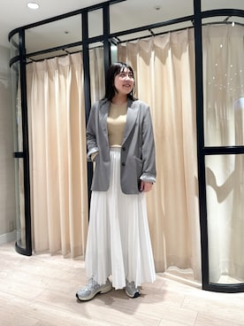 「Omekashi（オメカシ）のアイテム（ジャケット/アウター）」を使った、hayataさん（レディース・164cm）の冬コーディネート