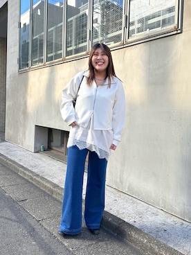 hayata(相互)さん（レディース・164cm）の春コーディネート