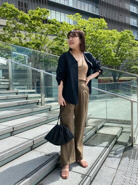 hayata(相互)さん（レディース・164cm）の夏コーディネート