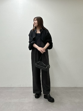 「アイテム（スリッポン）」を使った、hayataさん（レディース・164cm）の夏コーディネート