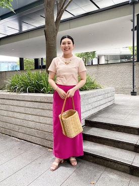 hayata(相互)さん（レディース・164cm）の夏コーディネート