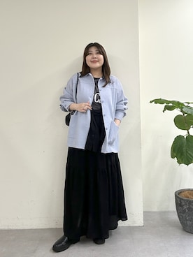 「Omekashi（オメカシ）のアイテム」を使った、hayata(相互)さん（レディース・164cm）の春コーディネート