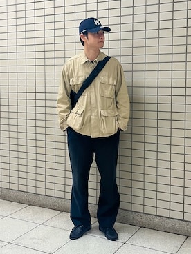 「アイテム（モカシン/デッキシューズ）」を使った、ゆうたさん（メンズ・175cm・20代）の冬コーディネート