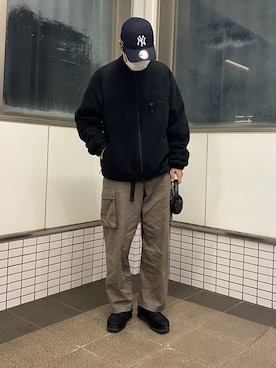 「クラークス」｜ゆうたさん（メンズ・175cm）の春コーディネート