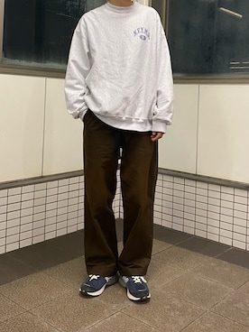 「990v3」｜ゆうたさん（メンズ・175cm）の冬コーディネート