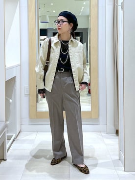 アリマさん（レディース・158cm）の冬コーディネート