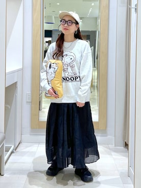 「アイテム（インテリア）」を使った、アリマさん（レディース・158cm）の秋コーディネート