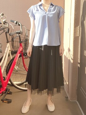 もく ❤︎さん（レディース・155cm）の夏コーディネート