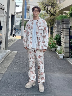 あほげさん（メンズ・174cm）の秋コーディネート