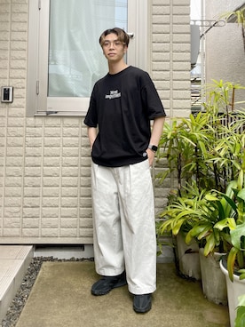 あほげさん(メンズ・174cm)の春コーディネート