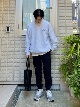 「SMITH（スミス）のアイテム」を使った、あほげさん（メンズ・174cm）の秋コーディネート