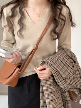 「emi+（エミプラス）のアイテム」を使った、ABITOKYOさん（レディース・162cm）の冬コーディネート