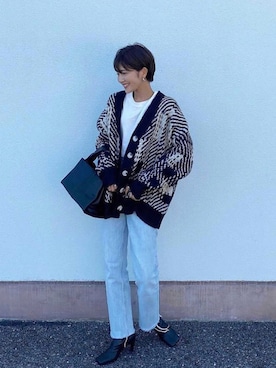 「ABITOKYO（アビトーキョー）のアイテム」を使った、ABITOKYOさん（レディース・162cm）の秋コーディネート
