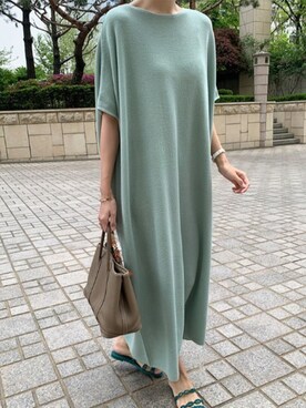 「Diosfront（ディオスフロント）のアイテム」を使った、ABITOKYOさん（レディース・162cm）の夏コーディネート