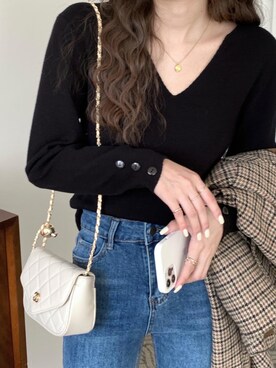 「emi+（エミプラス）のアイテム」を使った、ABITOKYOさん（レディース・162cm）の冬コーディネート