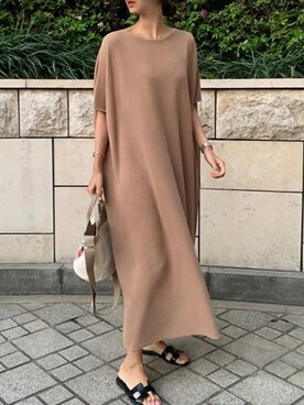 「Diosfront（ディオスフロント）のアイテム」を使った、ABITOKYOさん（レディース・162cm）の夏コーディネート