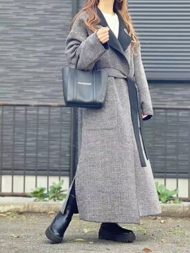 「ABITOKYO（アビトーキョー）のアイテム（ジャケット/アウター）」を使った、ABITOKYOさん（レディース・162cm）の秋コーディネート