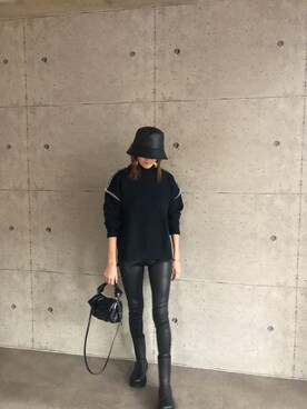 「ABITOKYO（アビトーキョー）のアイテム」を使った、ABITOKYOさん（レディース・162cm）の秋コーディネート