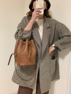 「ABITOKYO（アビトーキョー）のアイテム（ジャケット/アウター）」を使った、ABITOKYOさん（レディース・162cm）の秋コーディネート