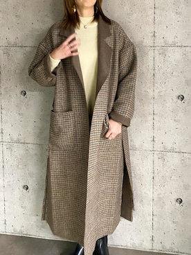 「ABITOKYO（アビトーキョー）のアイテム（ジャケット/アウター）」を使った、ABITOKYOさん（レディース・162cm）の秋コーディネート