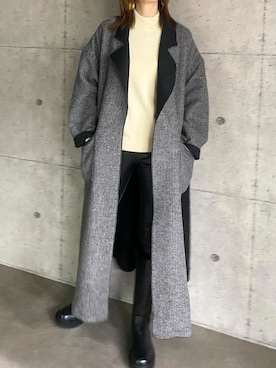 「ABITOKYO（アビトーキョー）のアイテム（ジャケット/アウター）」を使った、ABITOKYOさん（レディース・162cm）の秋コーディネート
